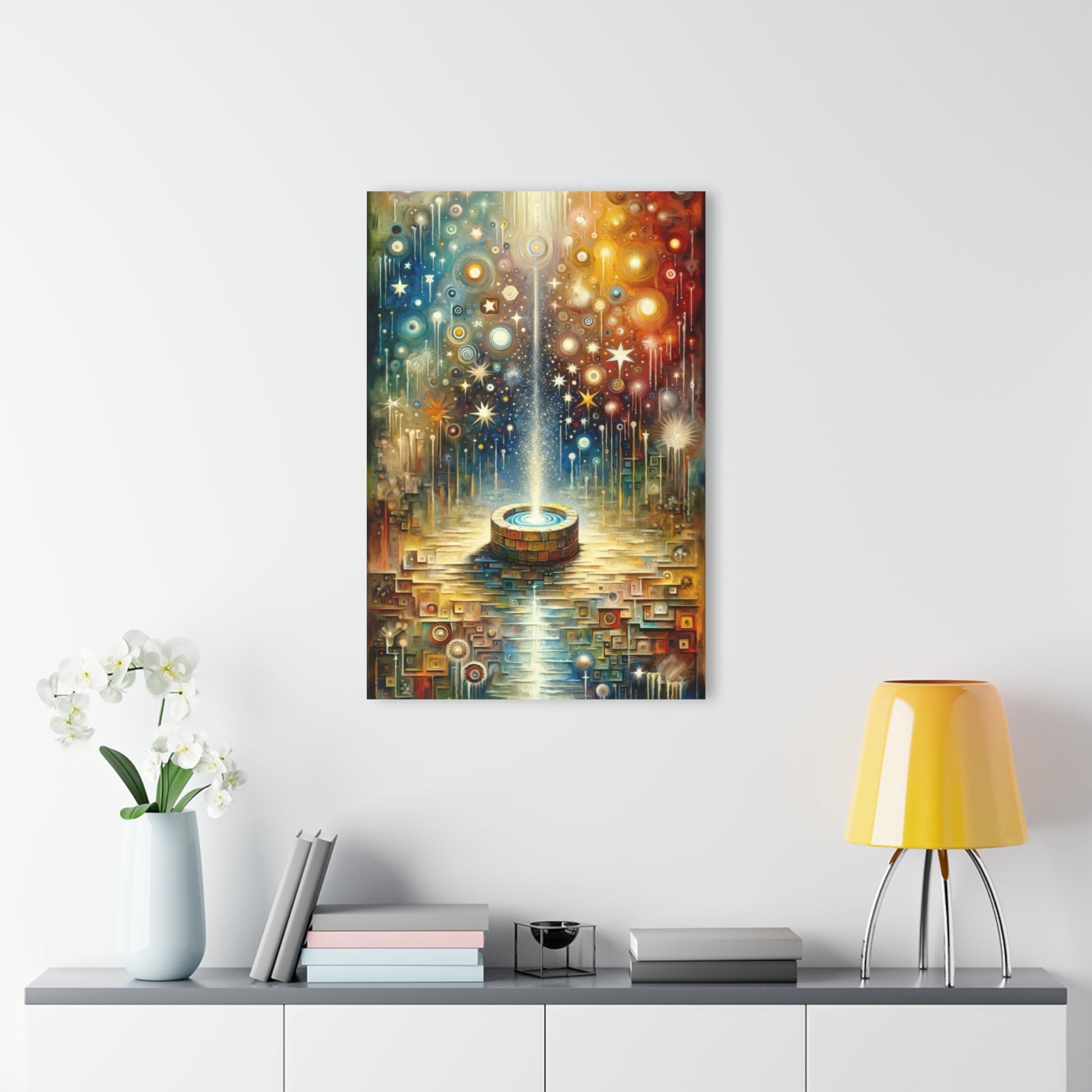 Inspiration Tachism Tribute Acrylic Prints (French Cleat Hanging) - ATUH.ART