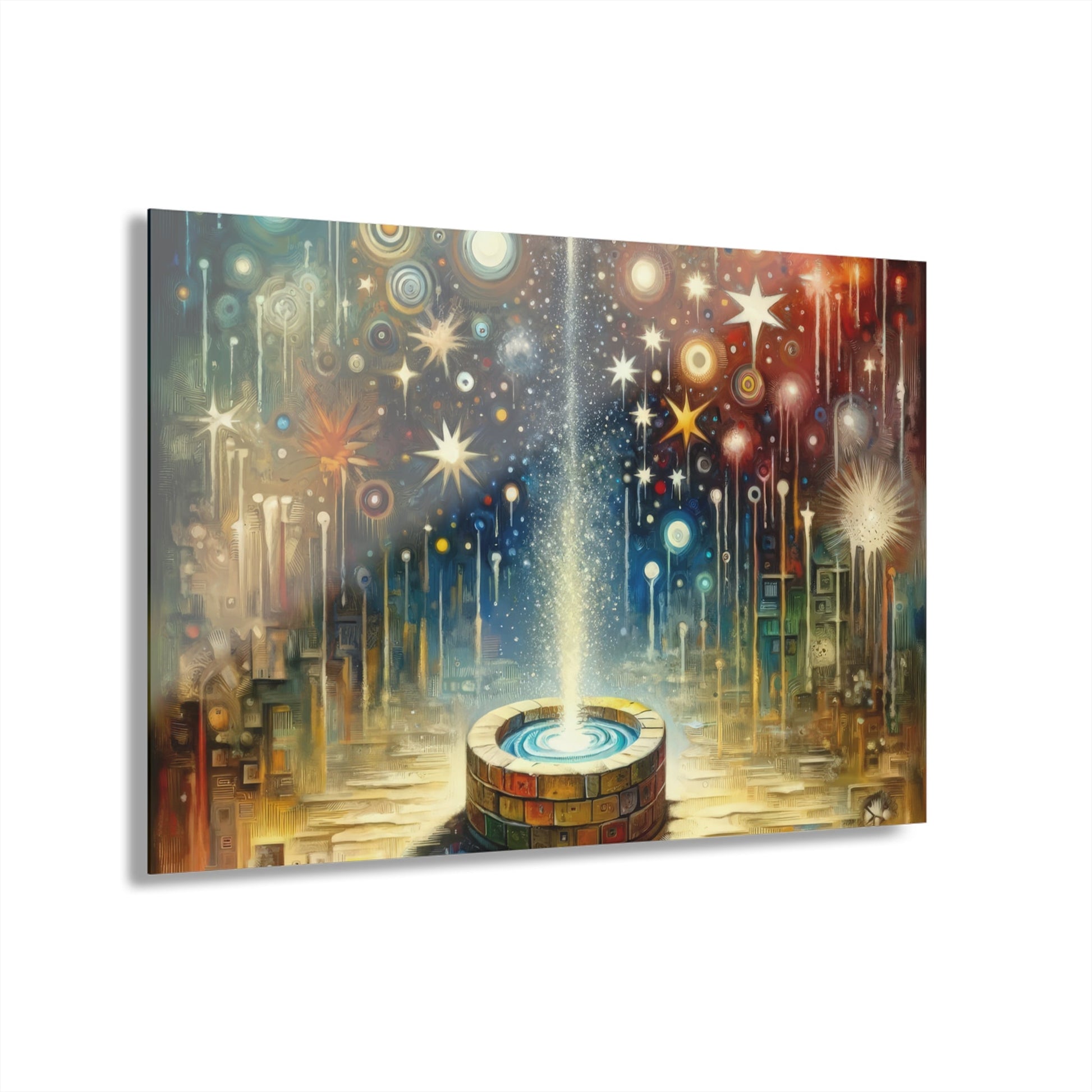 Inspiration Tachism Tribute Acrylic Prints (French Cleat Hanging) - ATUH.ART