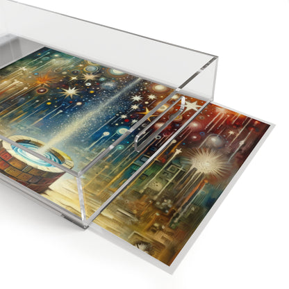 Inspiration Tachism Tribute Acrylic Serving Tray - ATUH.ART