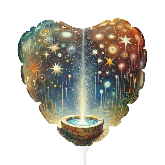 Inspiration Tachism Tribute Balloon (Round and Heart-shaped), 11" - ATUH.ART