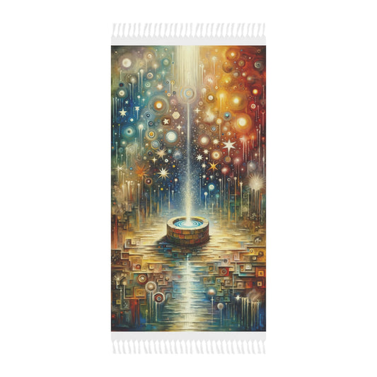 Inspiration Tachism Tribute Boho Beach Cloth - ATUH.ART