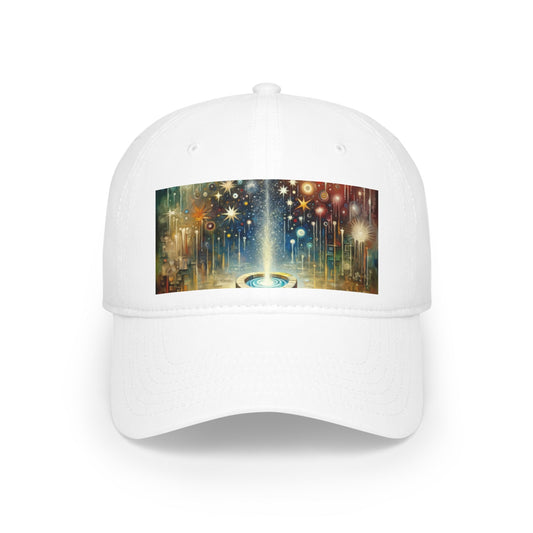 Inspiration Tachism Tribute Low Profile Baseball Cap - ATUH.ART