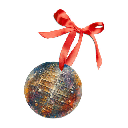 Integral Harmony Existence Acrylic Ornament with Ribbon - ATUH.ART