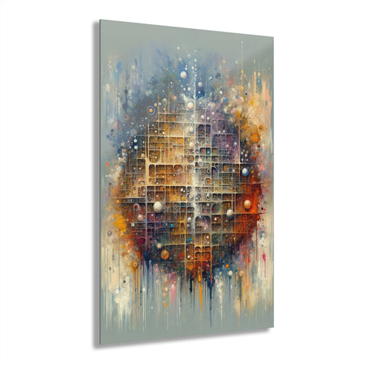 Integral Harmony Existence Acrylic Prints (French Cleat Hanging) - ATUH.ART