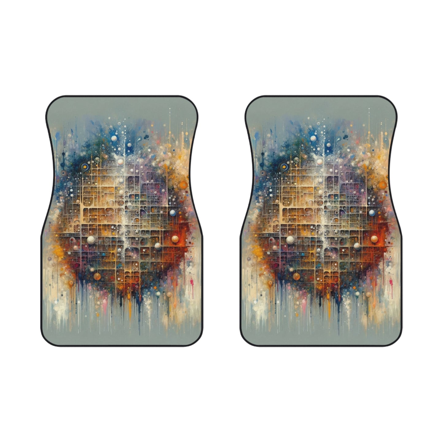 Integral Harmony Existence Car Mats (2x Front) - ATUH.ART