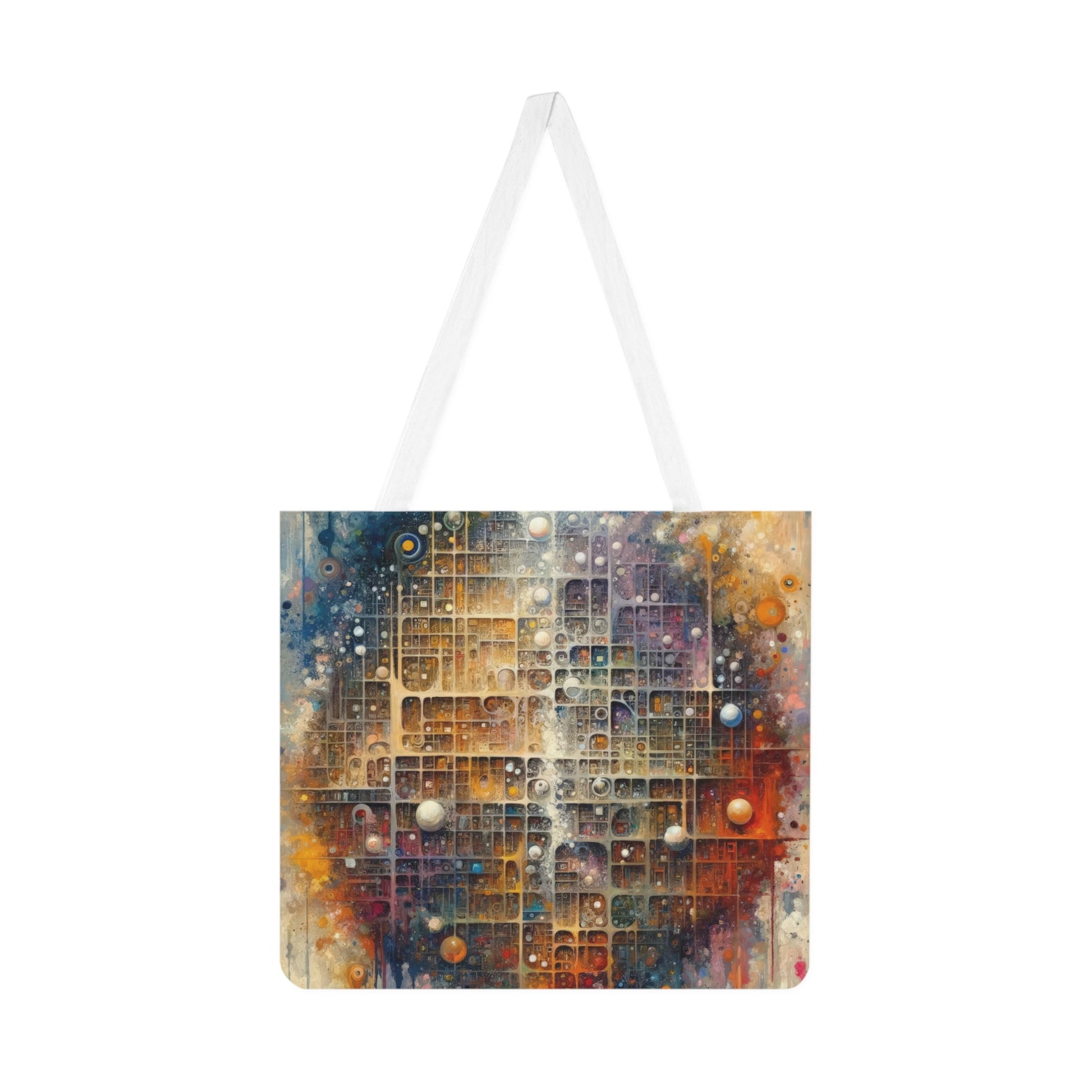 Integral Harmony Existence Shoulder Tote Bag (AOP) - ATUH.ART