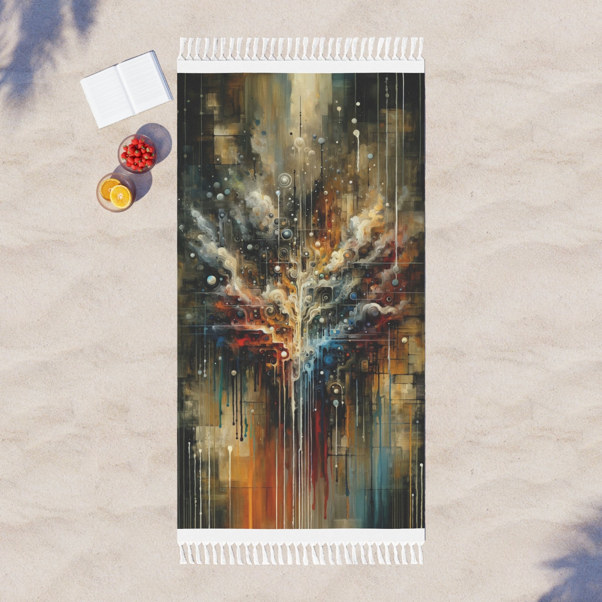 Integral Stewardship Abstract Boho Beach Cloth - ATUH.ART