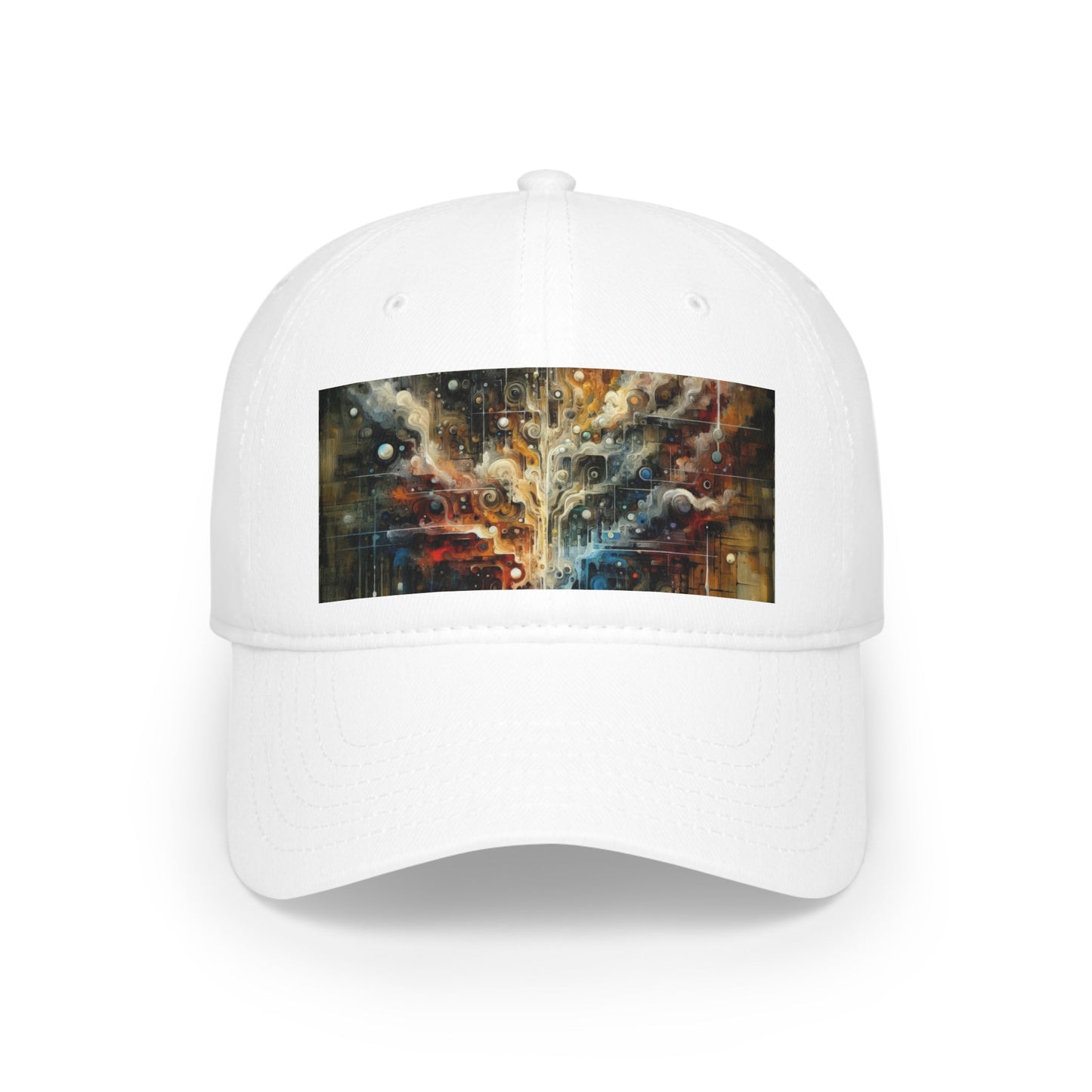 Integral Stewardship Abstract Low Profile Baseball Cap - ATUH.ART