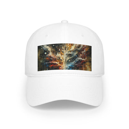 Integral Stewardship Abstract Low Profile Baseball Cap - ATUH.ART