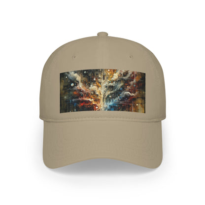 Integral Stewardship Abstract Low Profile Baseball Cap - ATUH.ART