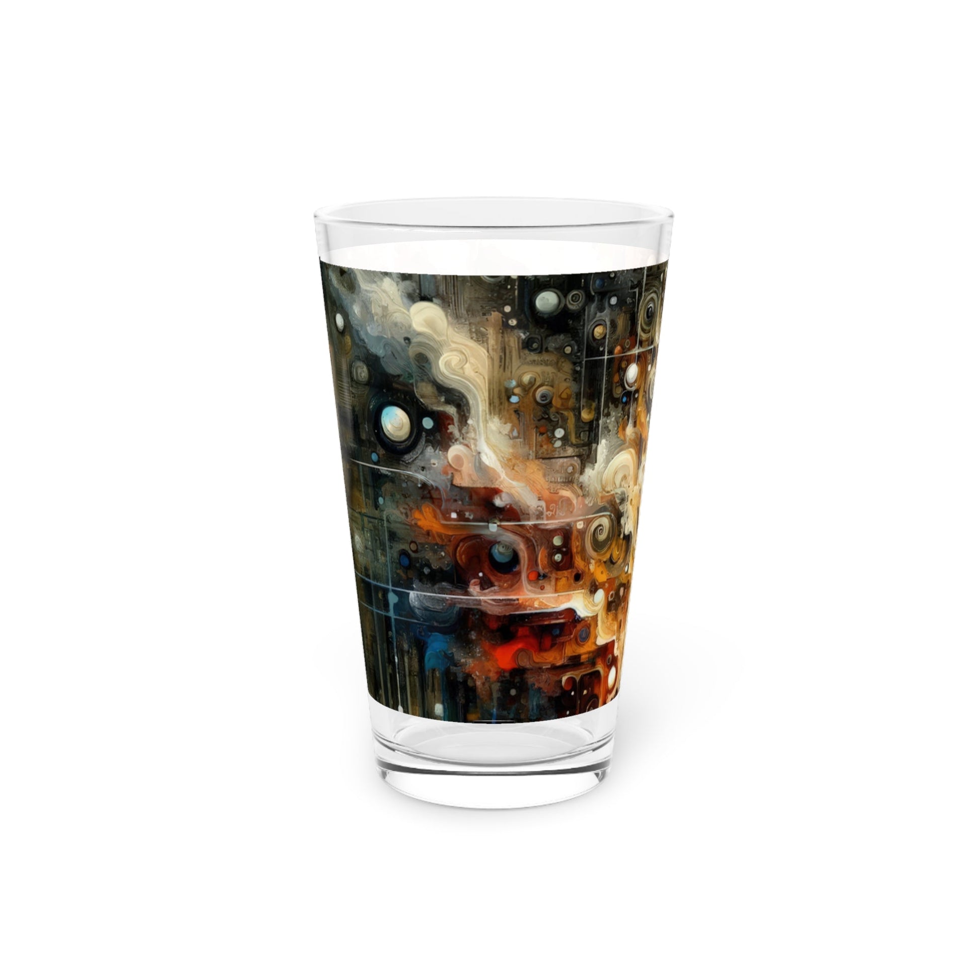 Integral Stewardship Abstract Pint Glass, 16oz - ATUH.ART