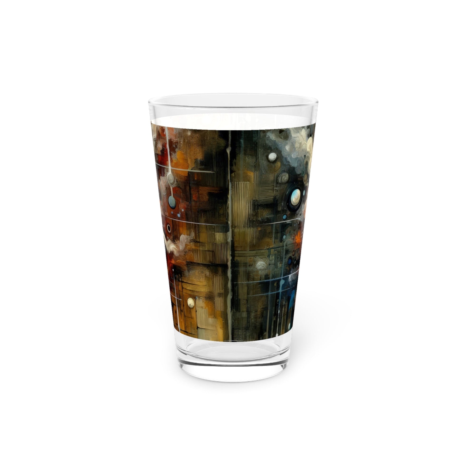 Integral Stewardship Abstract Pint Glass, 16oz - ATUH.ART