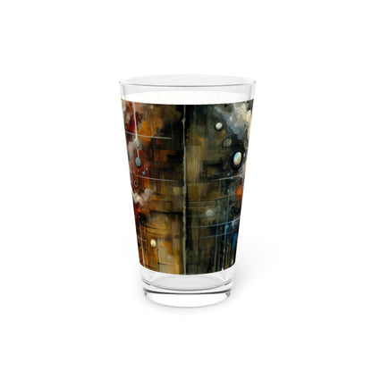 Integral Stewardship Abstract Pint Glass, 16oz - ATUH.ART