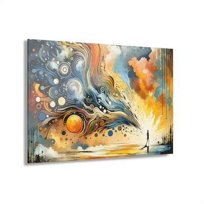 Intentional Awakening Reflection Acrylic Prints (French Cleat Hanging) - ATUH.ART
