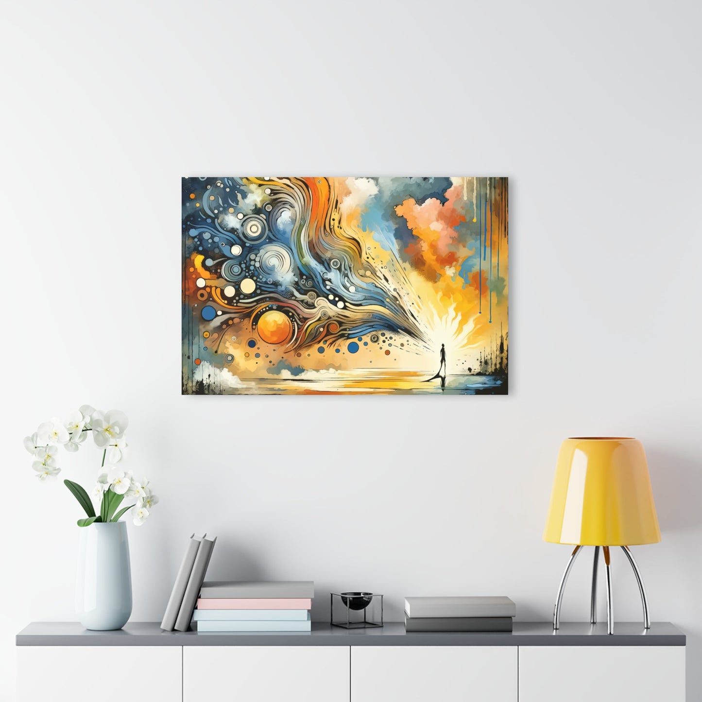 Intentional Awakening Reflection Acrylic Prints (French Cleat Hanging) - ATUH.ART