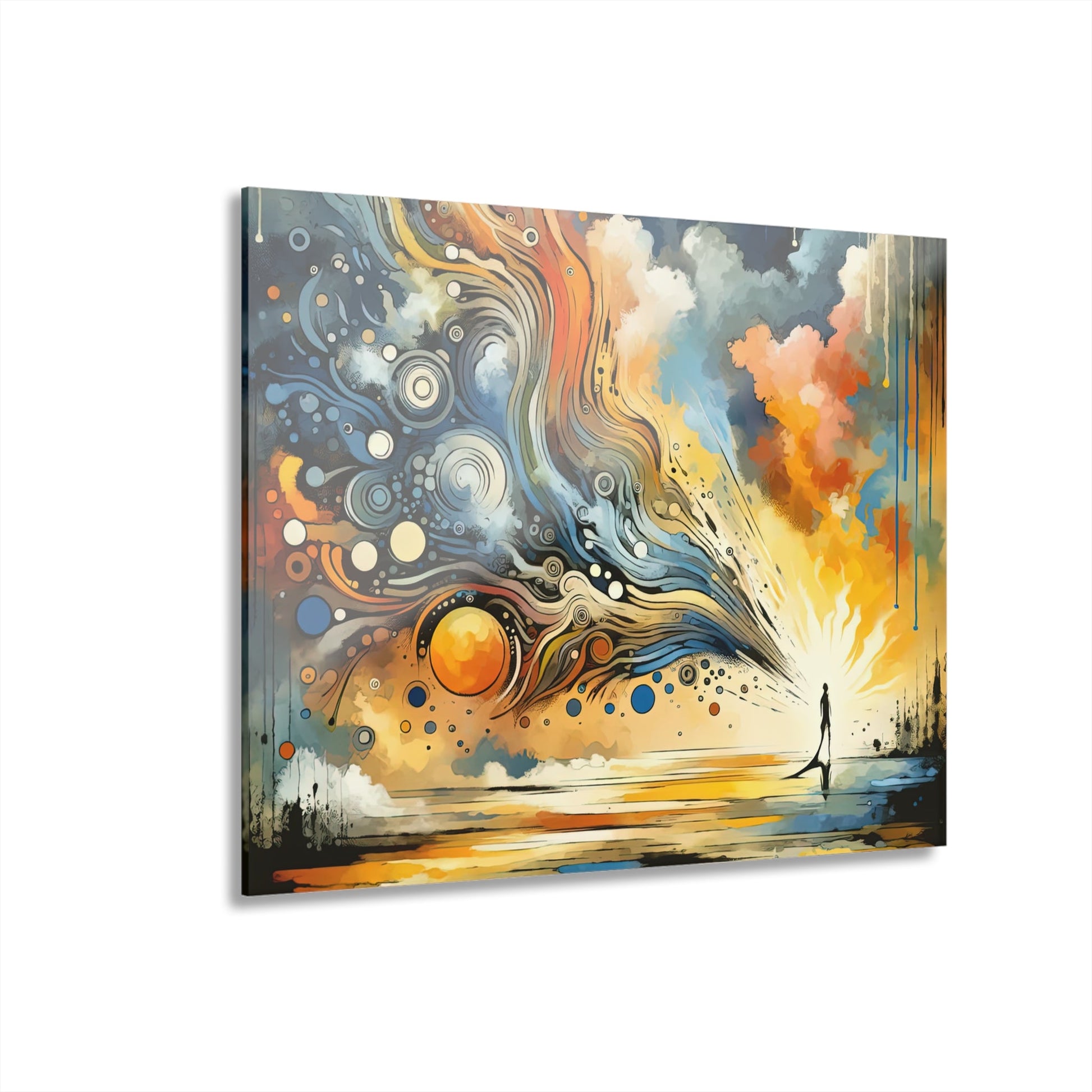 Intentional Awakening Reflection Acrylic Prints (French Cleat Hanging) - ATUH.ART