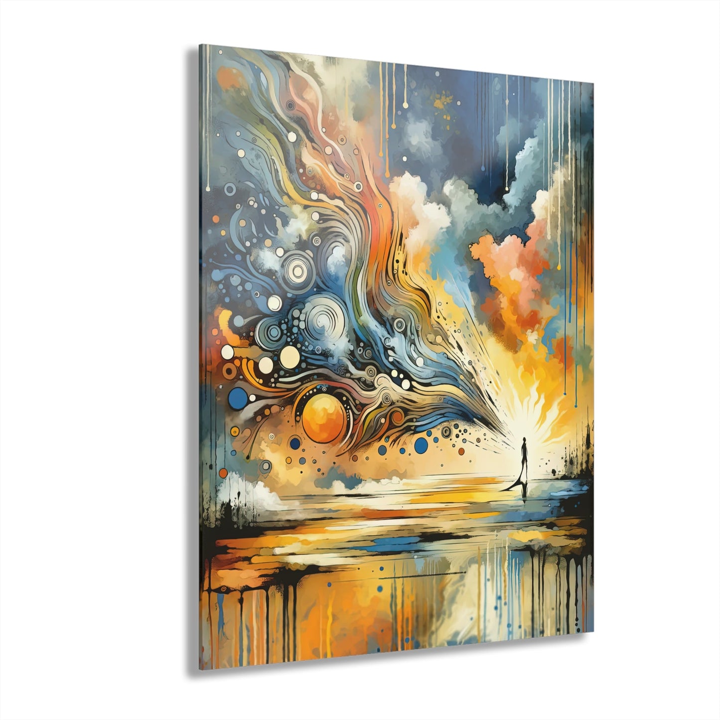 Intentional Awakening Reflection Acrylic Prints (French Cleat Hanging) - ATUH.ART