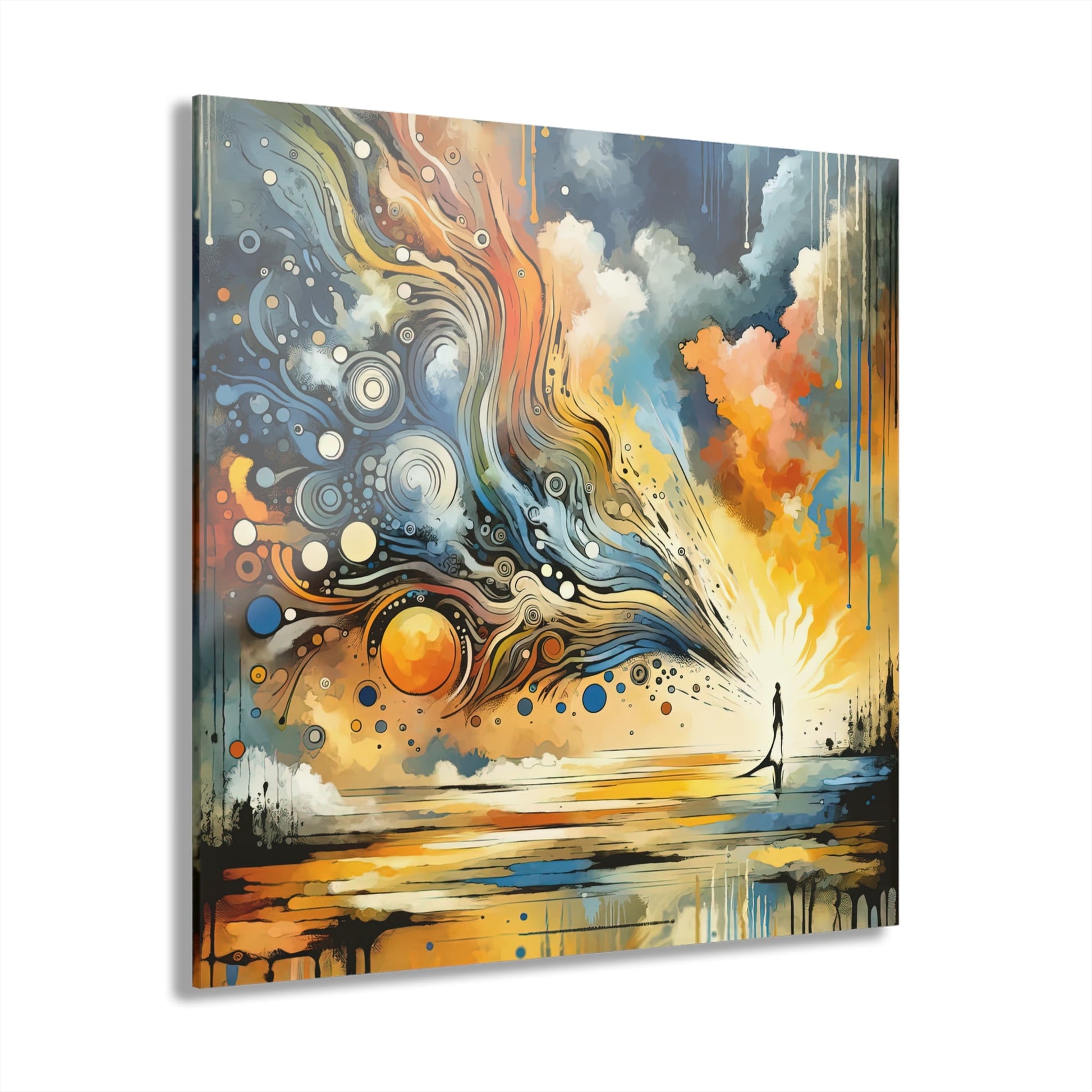 Intentional Awakening Reflection Acrylic Prints (French Cleat Hanging) - ATUH.ART