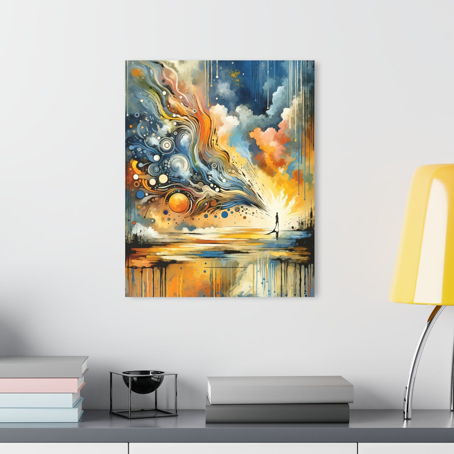 Intentional Awakening Reflection Acrylic Prints (French Cleat Hanging) - ATUH.ART