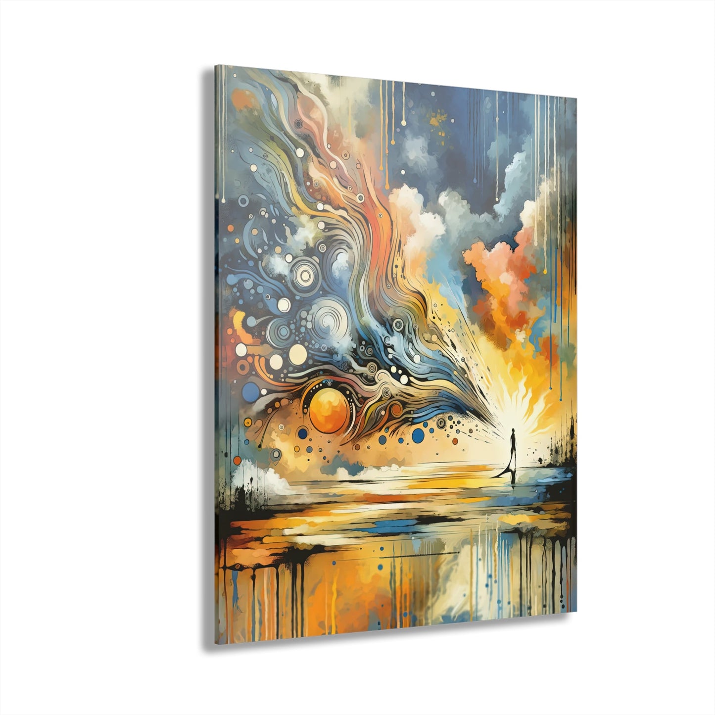 Intentional Awakening Reflection Acrylic Prints (French Cleat Hanging) - ATUH.ART