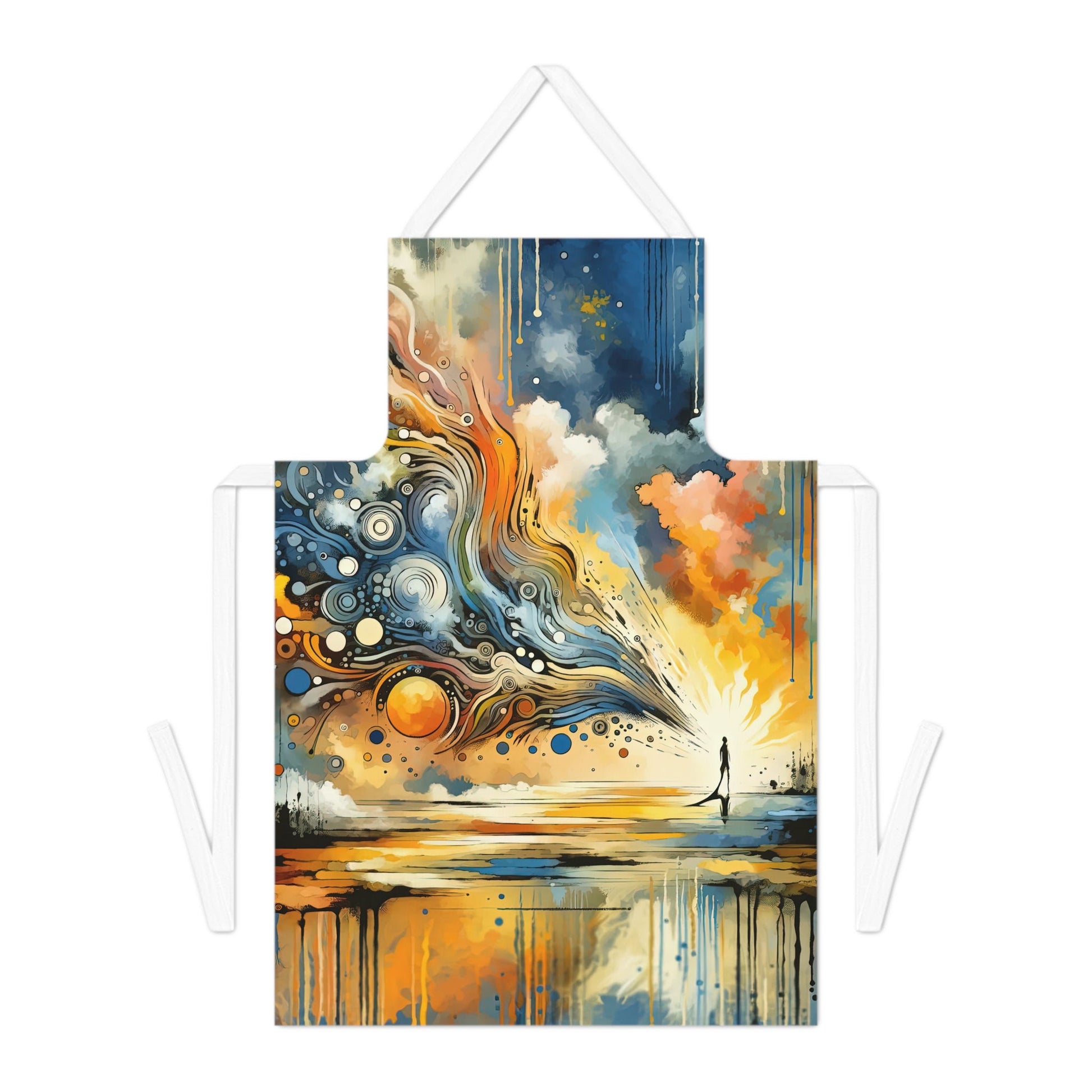 Intentional Awakening Reflection Adult Apron (AOP) - ATUH.ART
