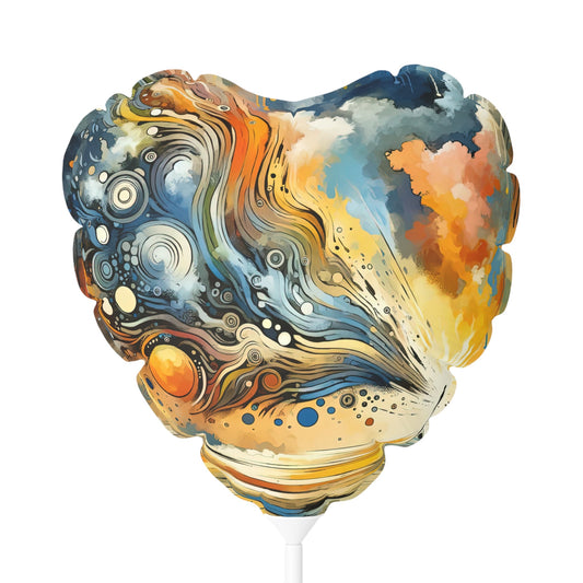 Intentional Awakening Reflection Balloon (Round and Heart-shaped), 11" - ATUH.ART