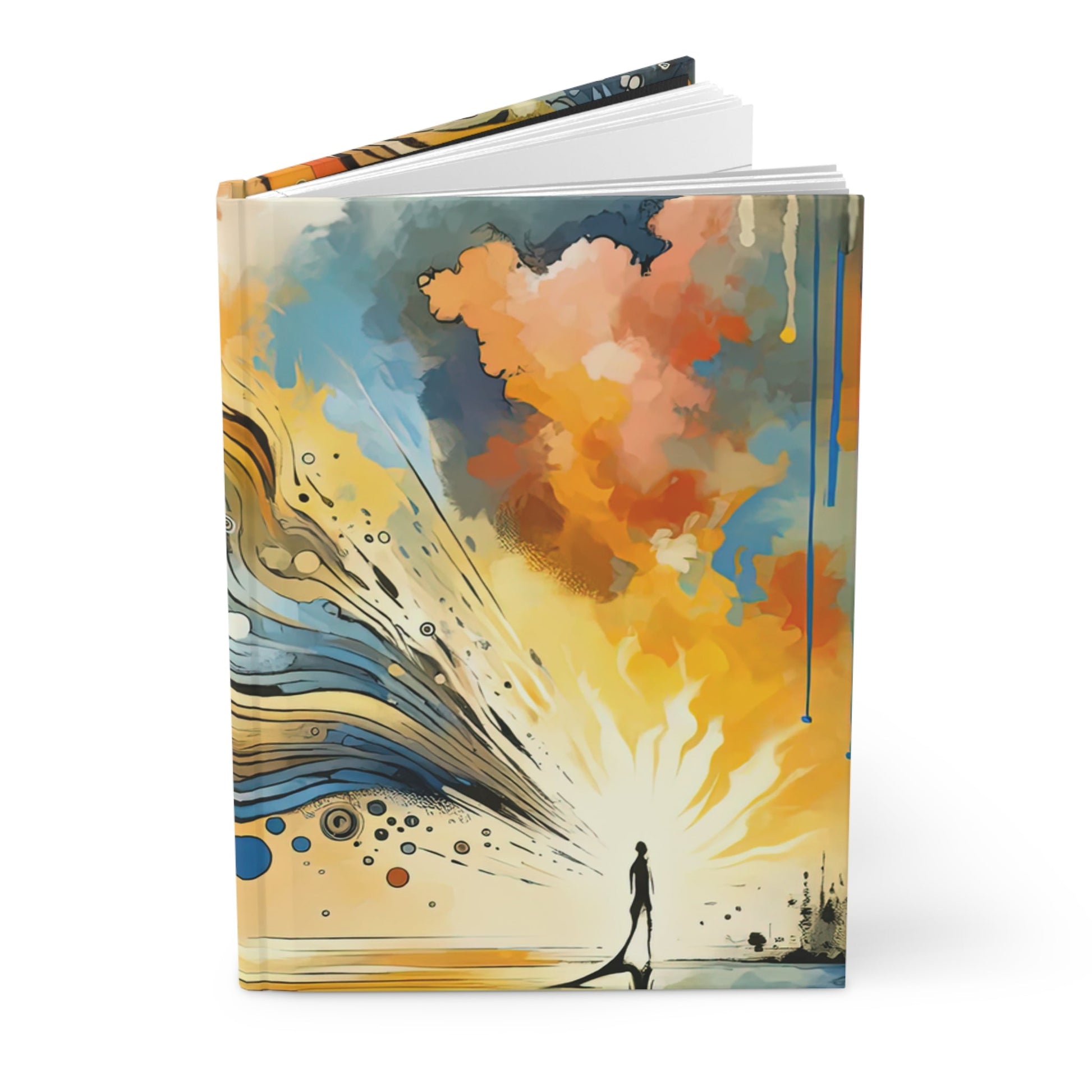 Intentional Awakening Reflection Hardcover Journal Matte - ATUH.ART