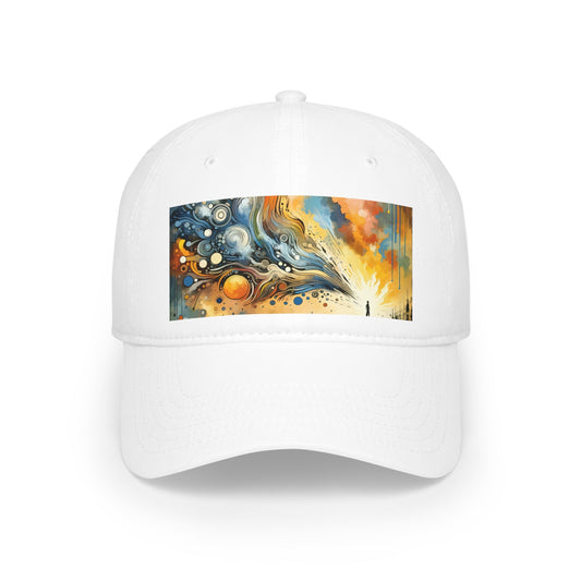 Intentional Awakening Reflection Low Profile Baseball Cap - ATUH.ART