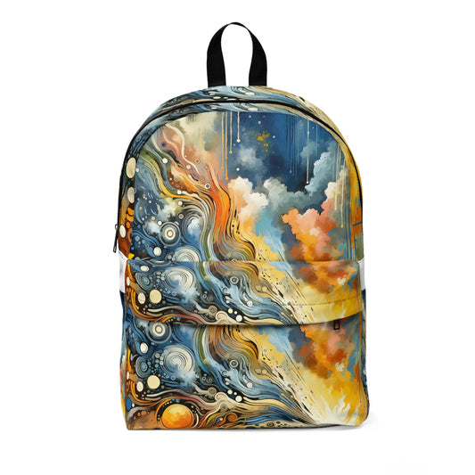 Intentional Awakening Reflection Unisex Classic Backpack - ATUH.ART