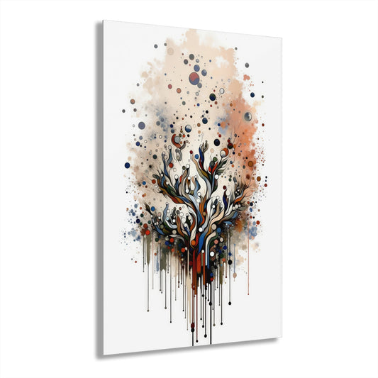 Intentional Unity Splashes Acrylic Prints (French Cleat Hanging) - ATUH.ART