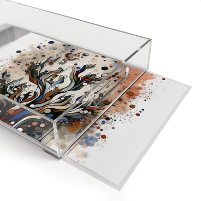 Intentional Unity Splashes Acrylic Serving Tray - ATUH.ART