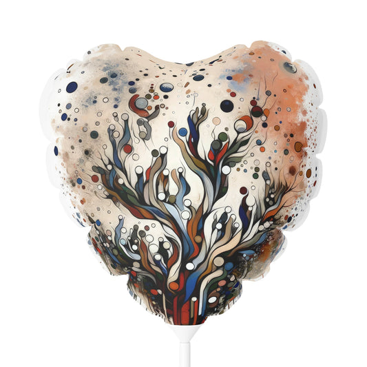 Intentional Unity Splashes Balloon (Round and Heart-shaped), 11" - ATUH.ART