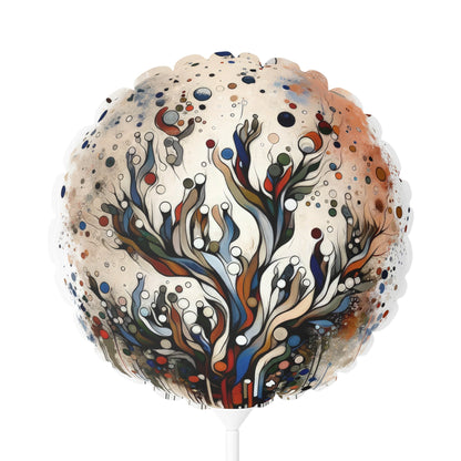 Intentional Unity Splashes Balloon (Round and Heart-shaped), 11" - ATUH.ART