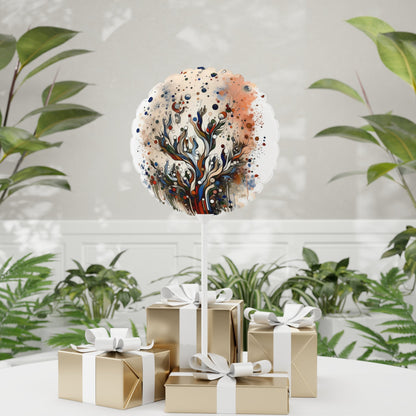 Intentional Unity Splashes Balloon (Round and Heart-shaped), 11" - ATUH.ART