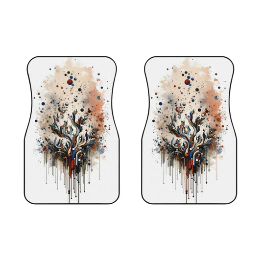 Intentional Unity Splashes Car Mats (2x Front) - ATUH.ART