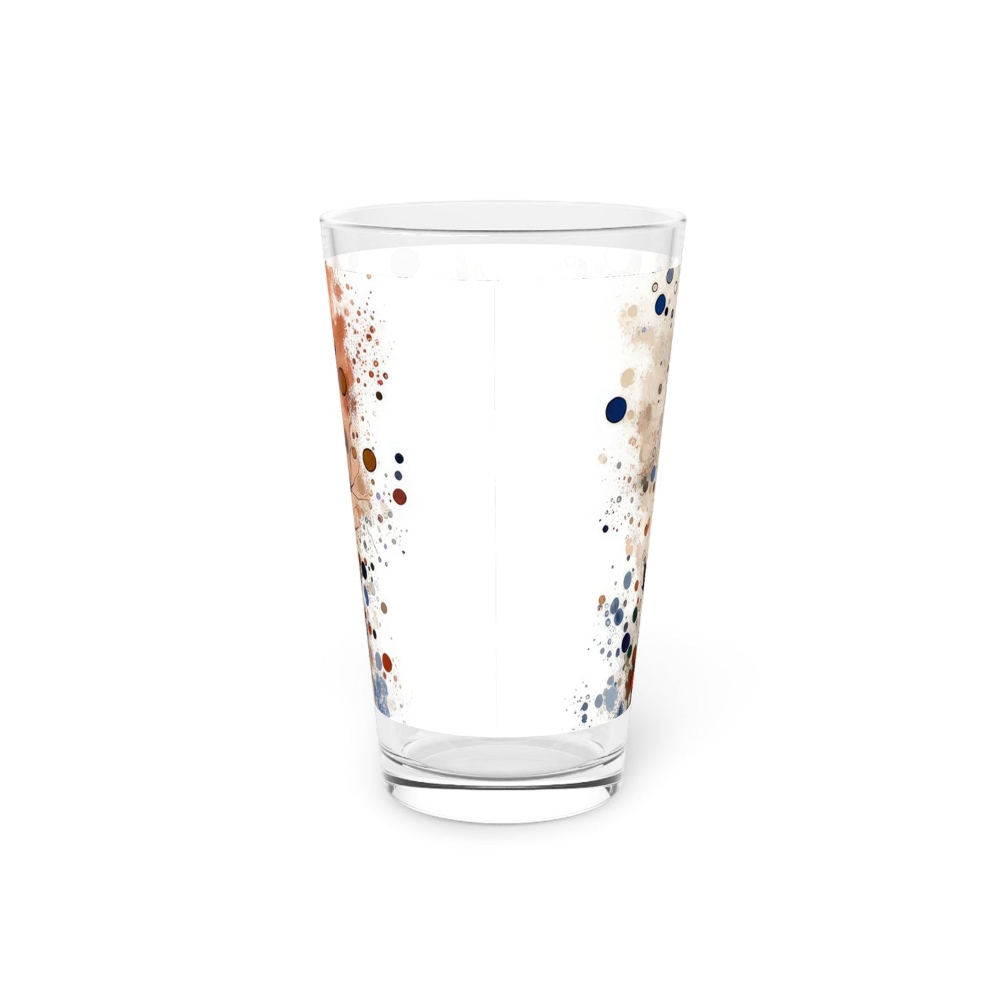 Intentional Unity Splashes Pint Glass, 16oz - ATUH.ART