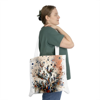 Intentional Unity Splashes Shoulder Tote Bag (AOP) - ATUH.ART