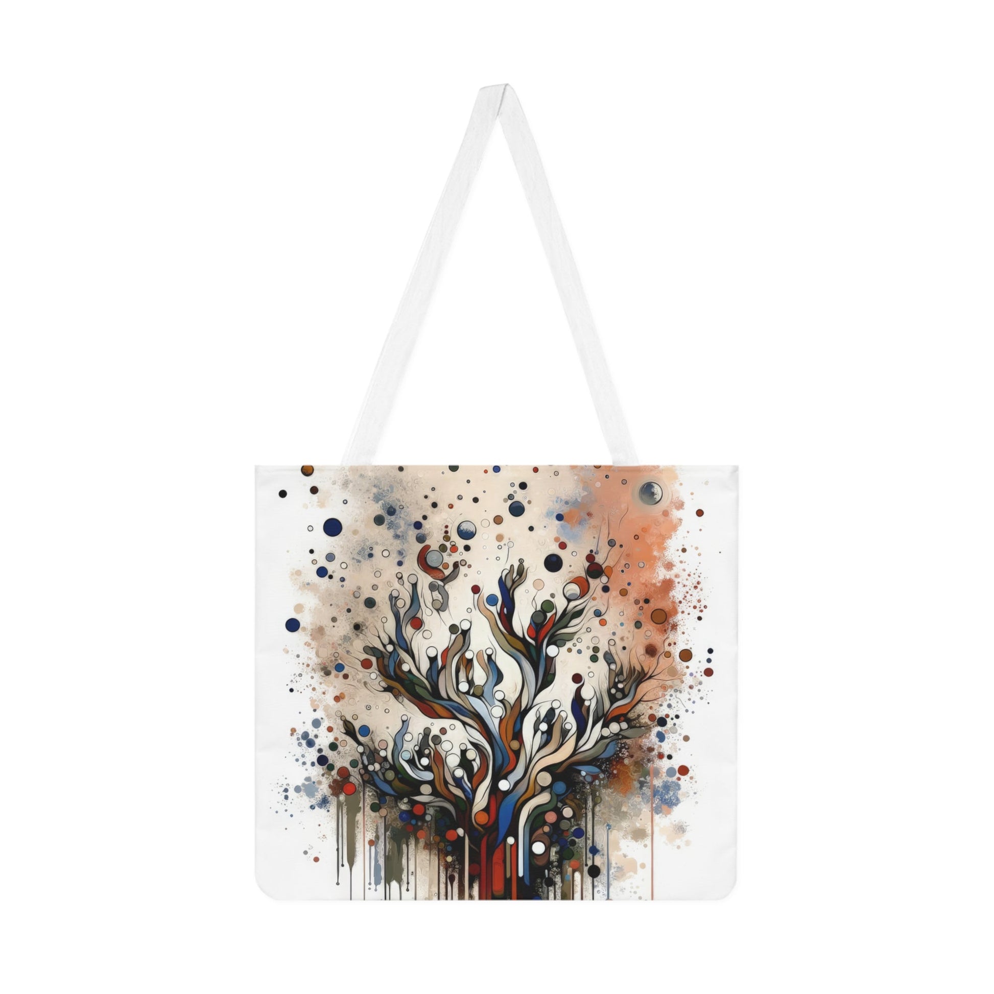 Intentional Unity Splashes Shoulder Tote Bag (AOP) - ATUH.ART