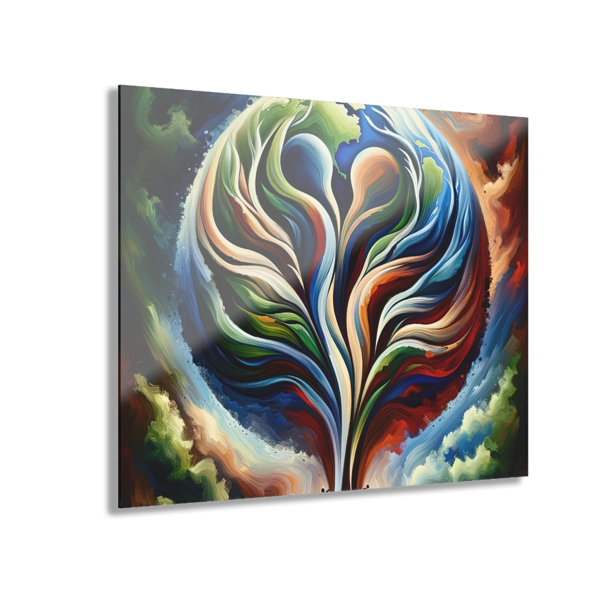 Interconnected Earth Advocates Acrylic Prints (French Cleat Hanging) - ATUH.ART