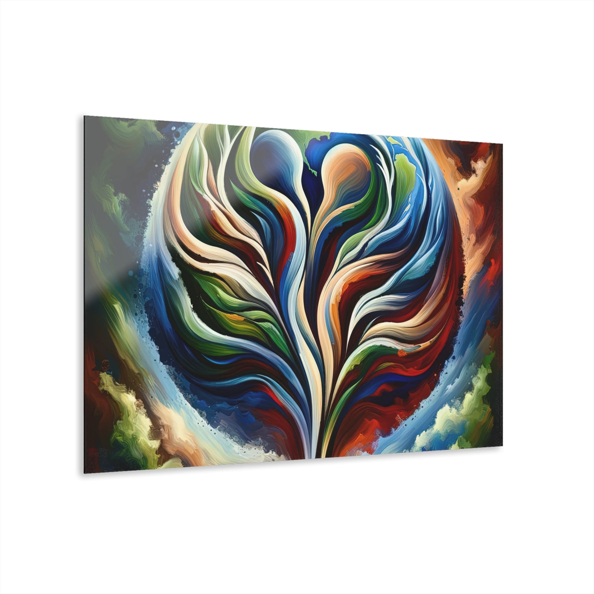 Interconnected Earth Advocates Acrylic Prints (French Cleat Hanging) - ATUH.ART