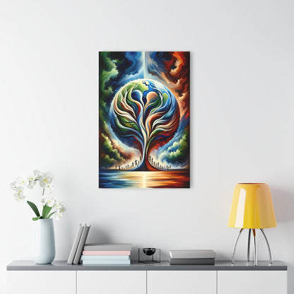 Interconnected Earth Advocates Acrylic Prints (French Cleat Hanging) - ATUH.ART