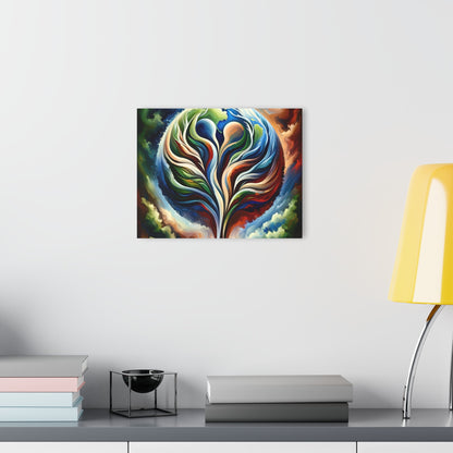 Interconnected Earth Advocates Acrylic Prints (French Cleat Hanging) - ATUH.ART