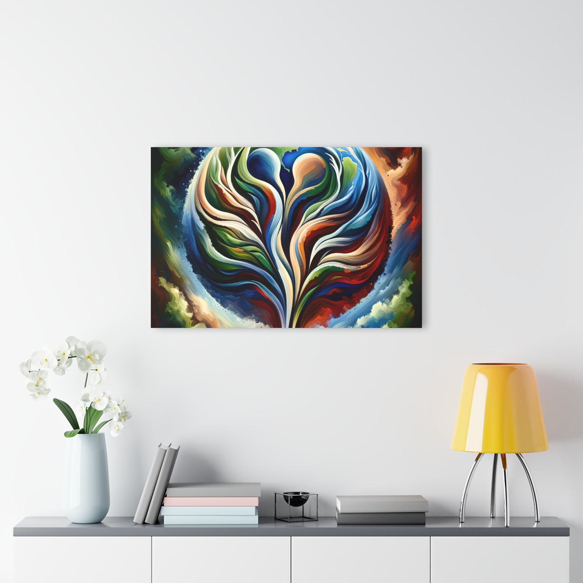 Interconnected Earth Advocates Acrylic Prints (French Cleat Hanging) - ATUH.ART