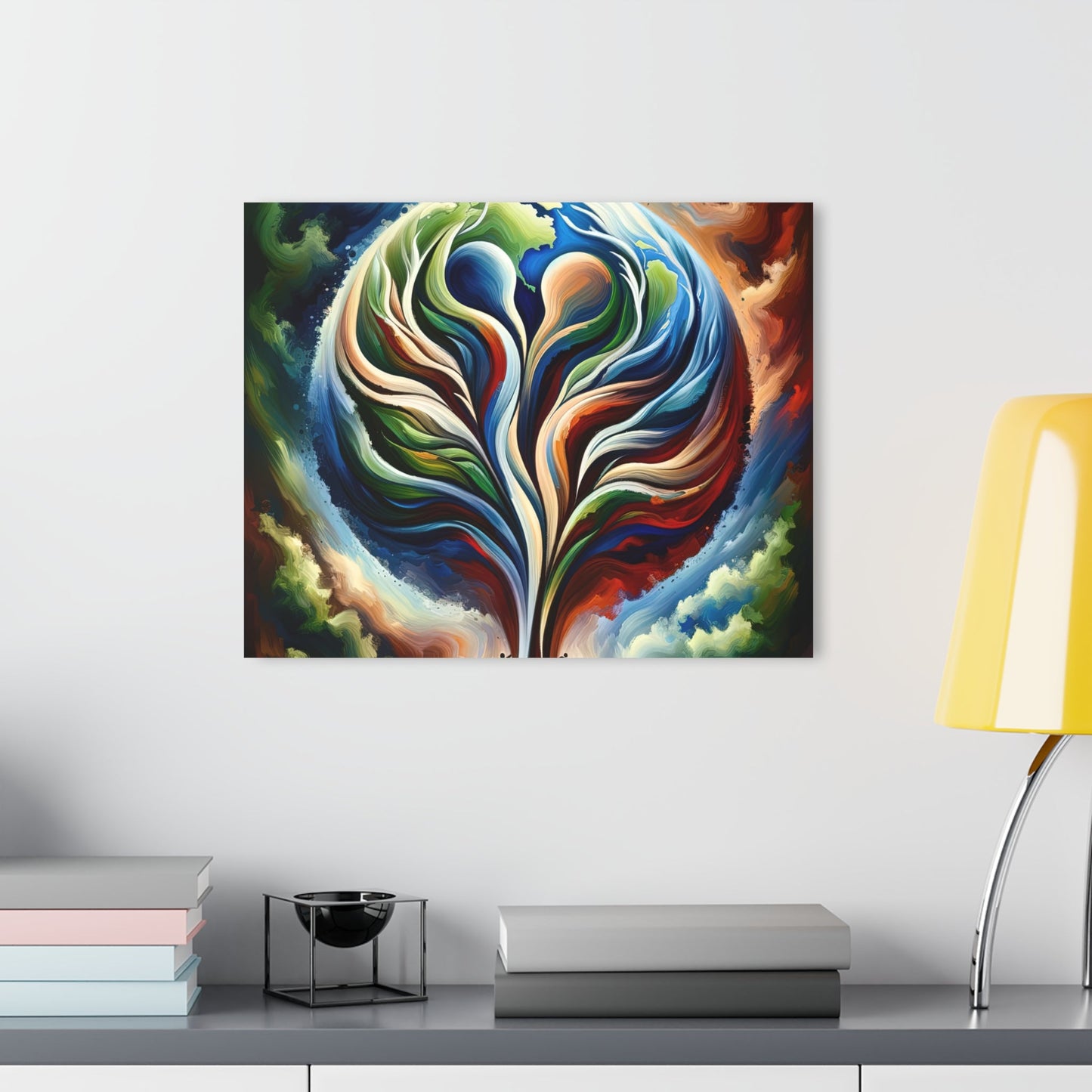 Interconnected Earth Advocates Acrylic Prints (French Cleat Hanging) - ATUH.ART