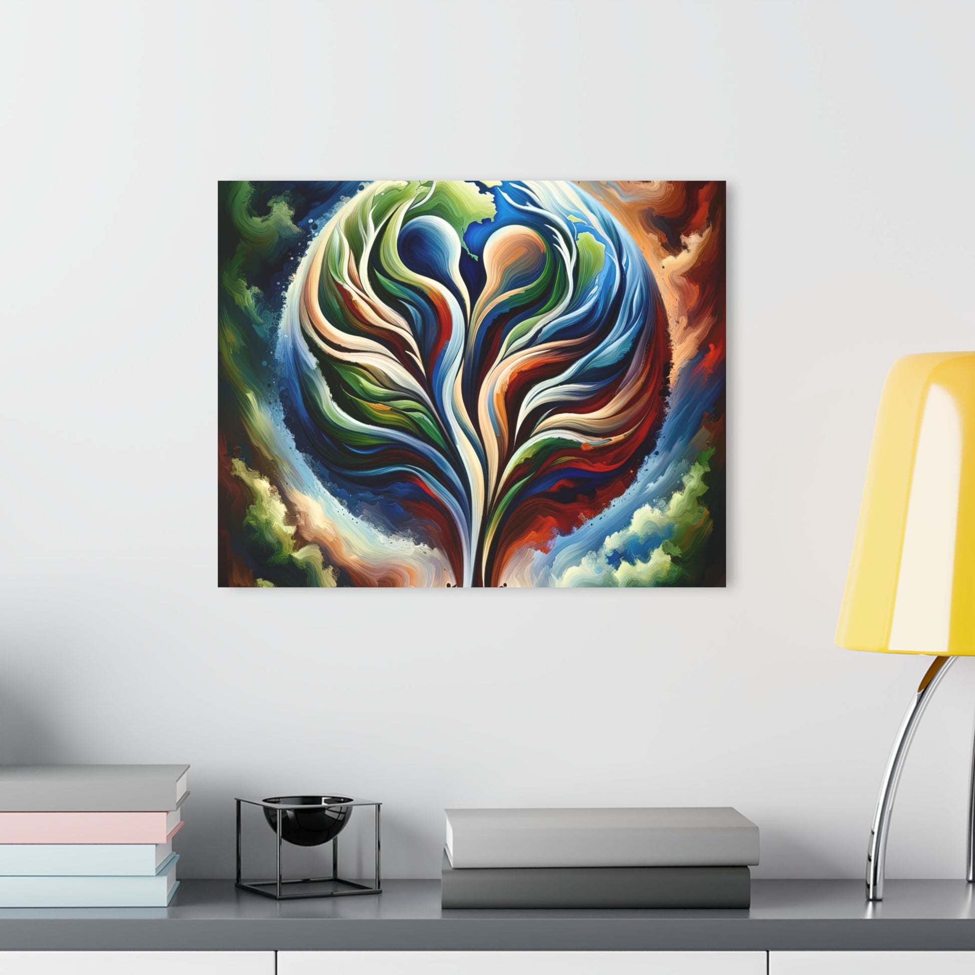 Interconnected Earth Advocates Acrylic Prints (French Cleat Hanging) - ATUH.ART