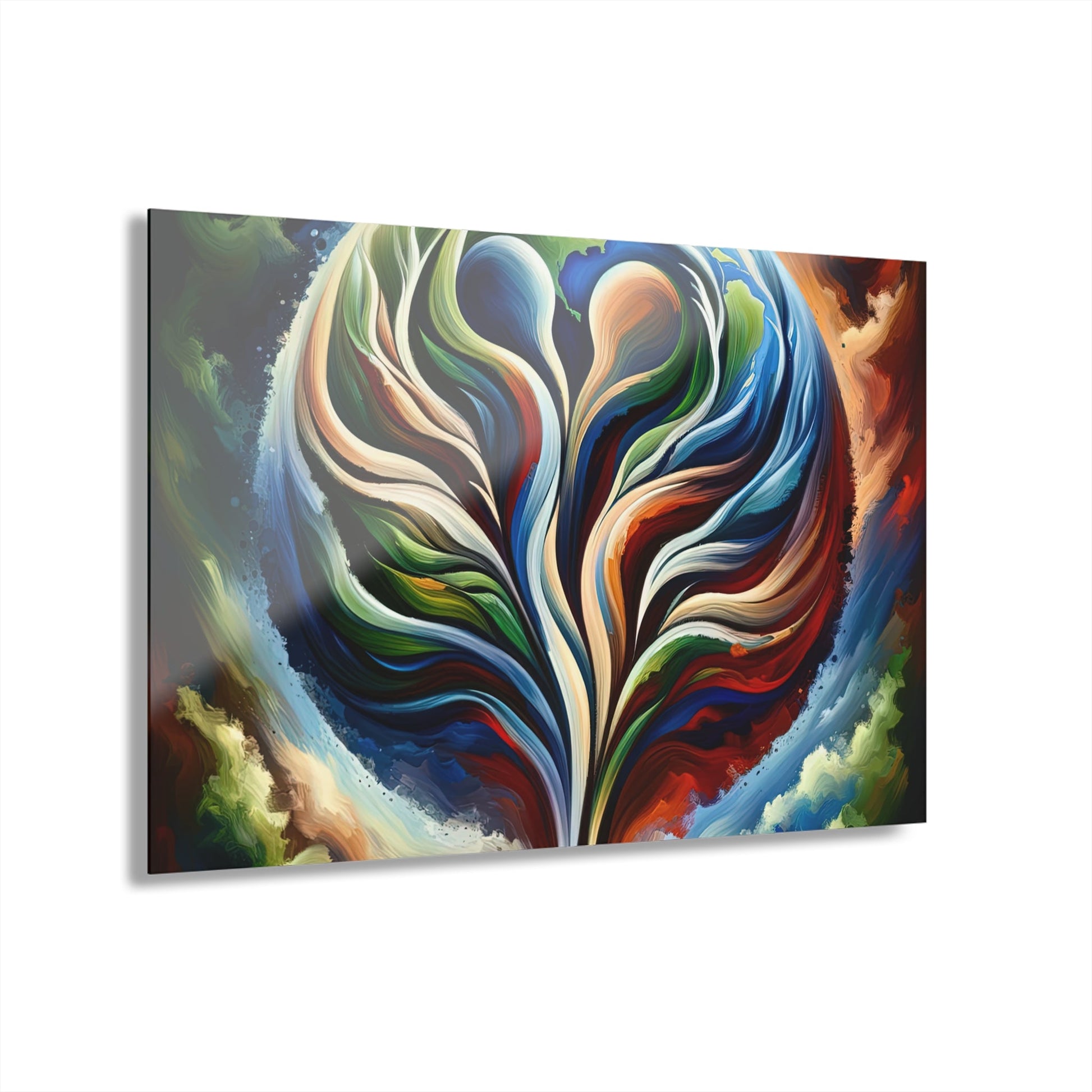 Interconnected Earth Advocates Acrylic Prints (French Cleat Hanging) - ATUH.ART