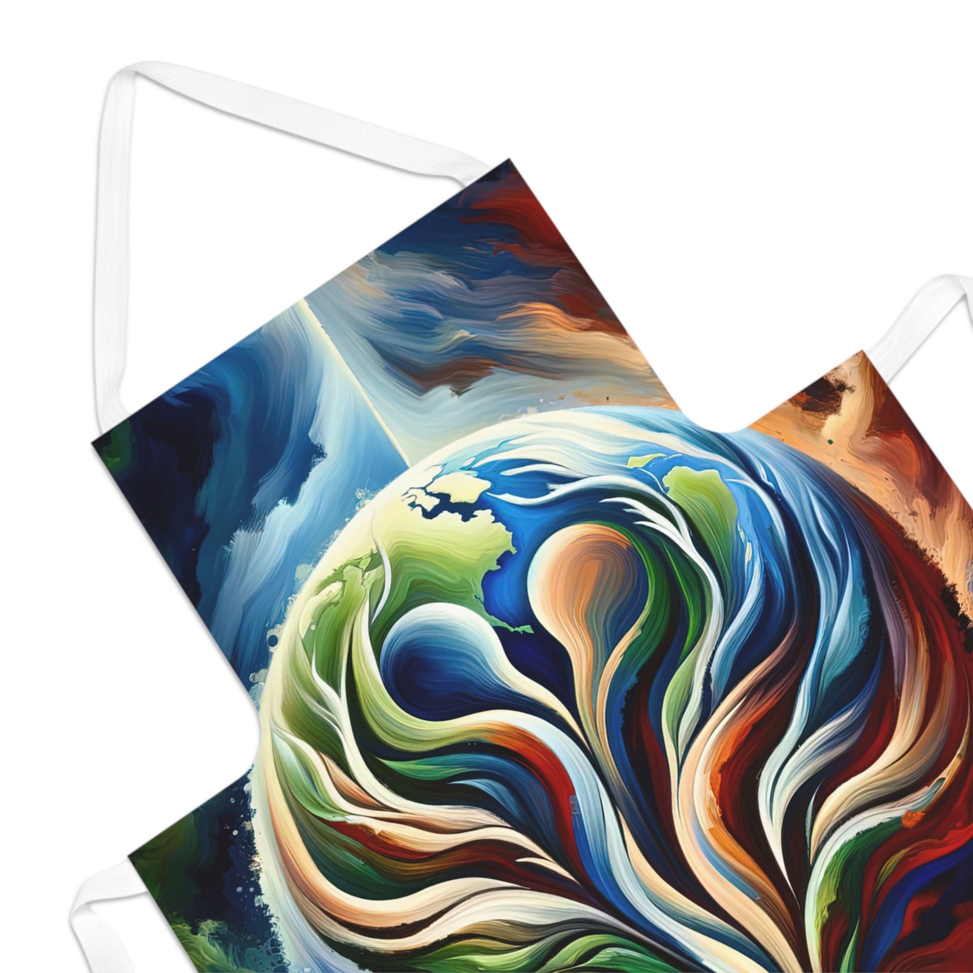 Interconnected Earth Advocates Adult Apron (AOP) - ATUH.ART