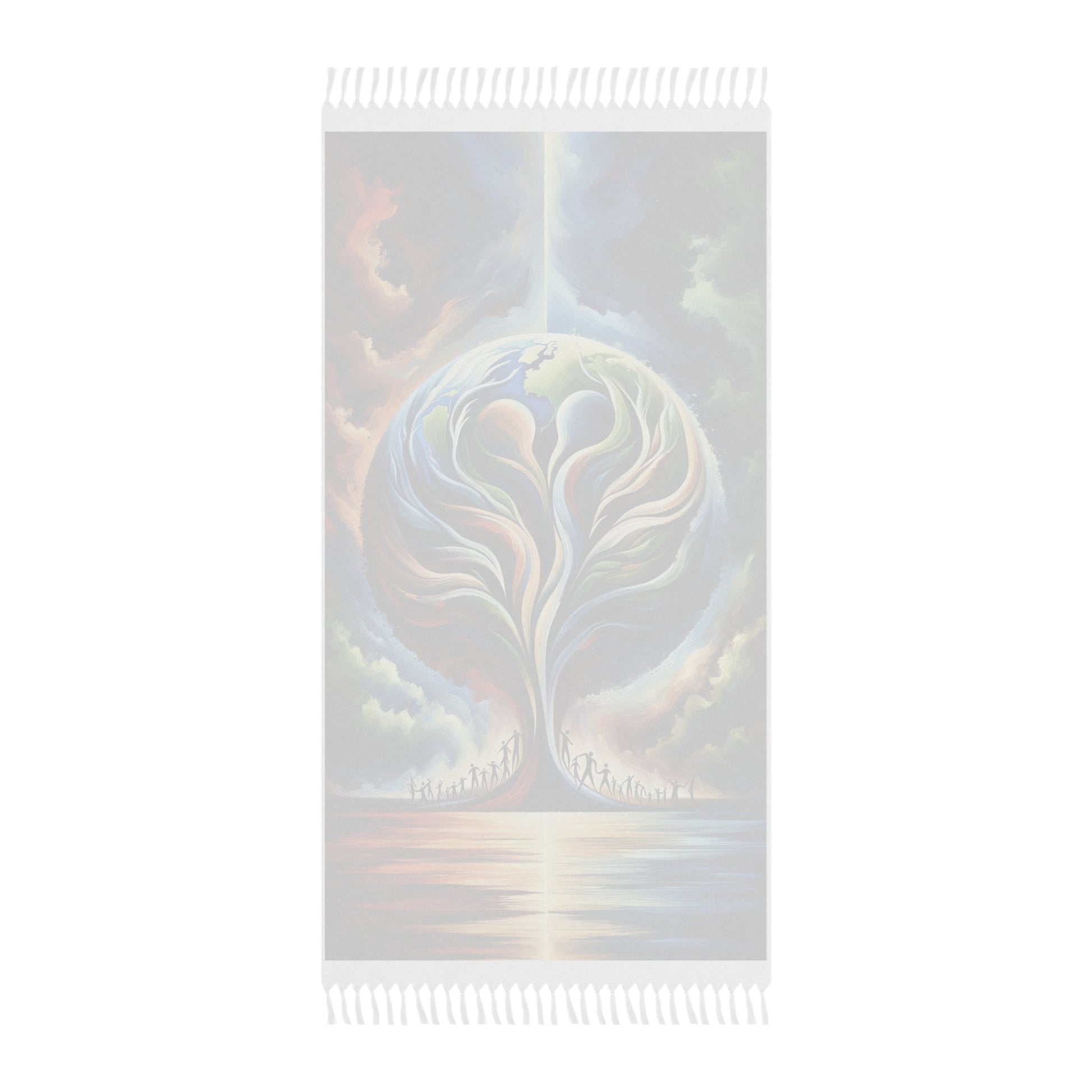 Interconnected Earth Advocates Boho Beach Cloth - ATUH.ART