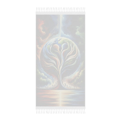 Interconnected Earth Advocates Boho Beach Cloth - ATUH.ART