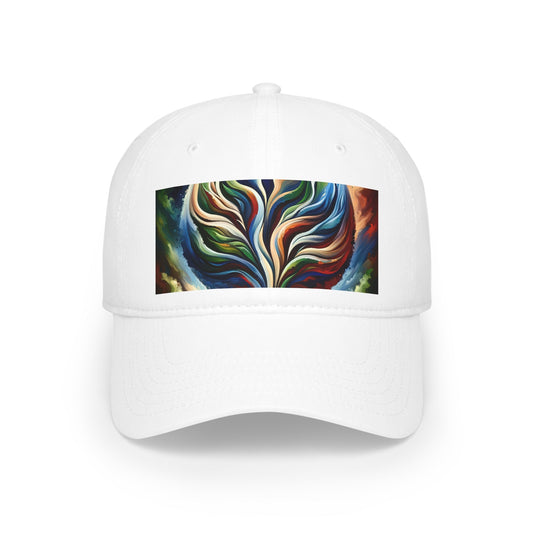 Interconnected Earth Advocates Low Profile Baseball Cap - ATUH.ART